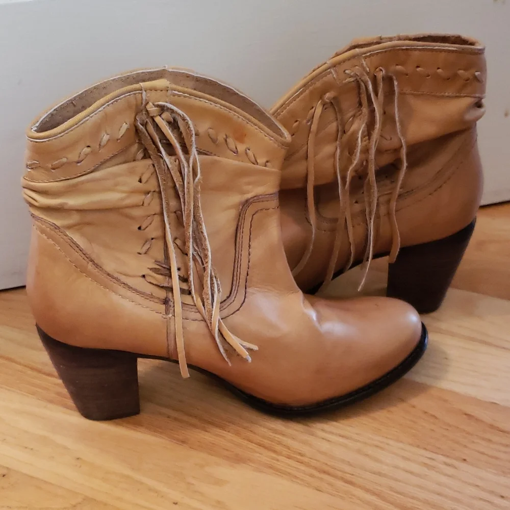 heeled cowboy boots / cowgirl boots - Picture 6 of 11